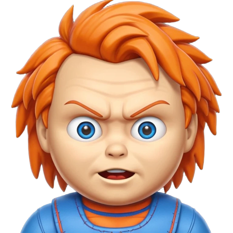 Un emojin de chuky emoji