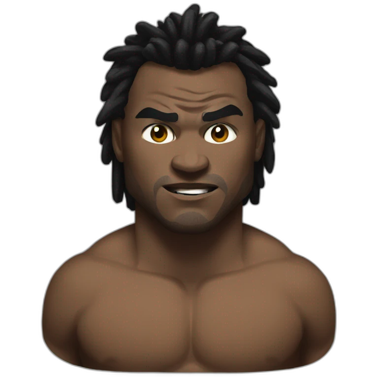 Ngannou fury emoji