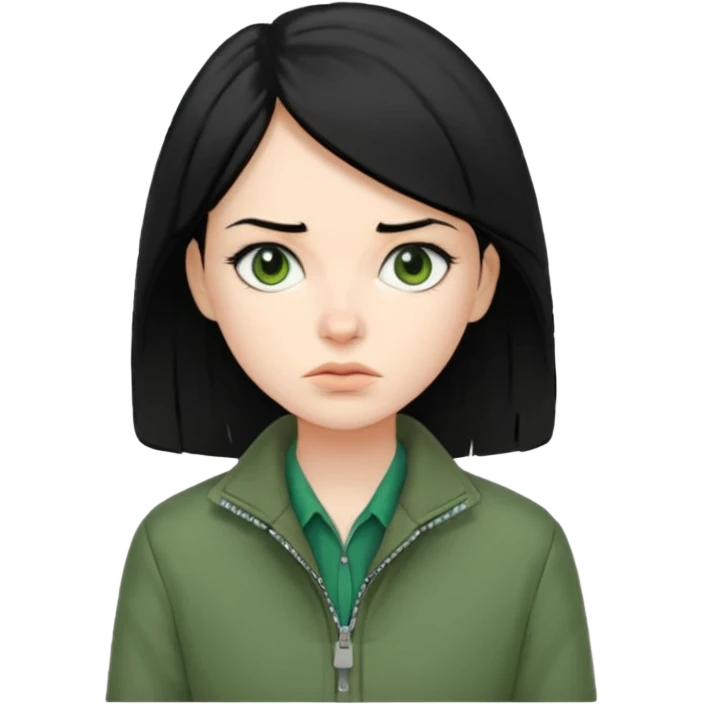 Daria the heroin from the MTV cartoon emoji