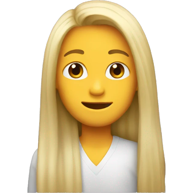 long hair emoji