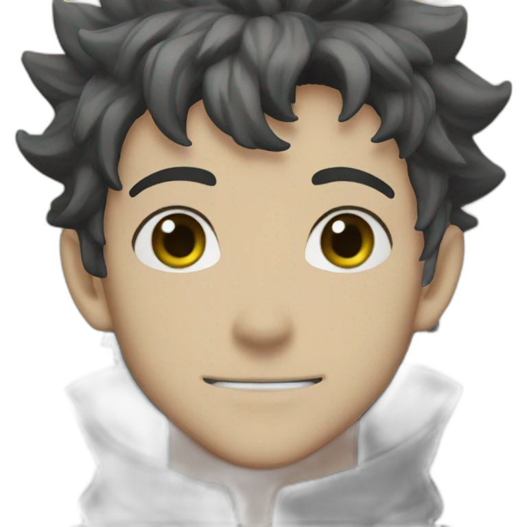Black clover emoji