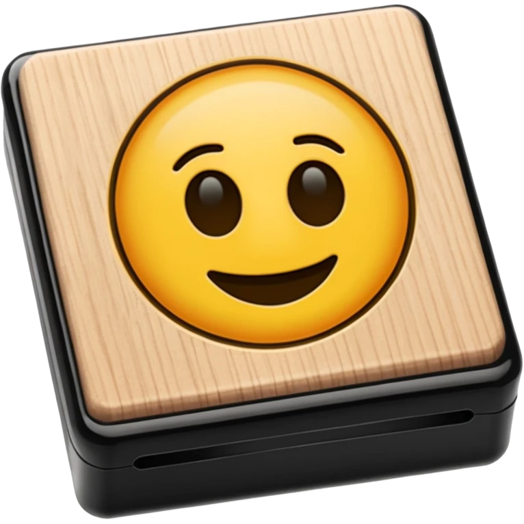 make me a STAMPER emoji with the browserbase logo 🅱️ – emoji inside of it emoji