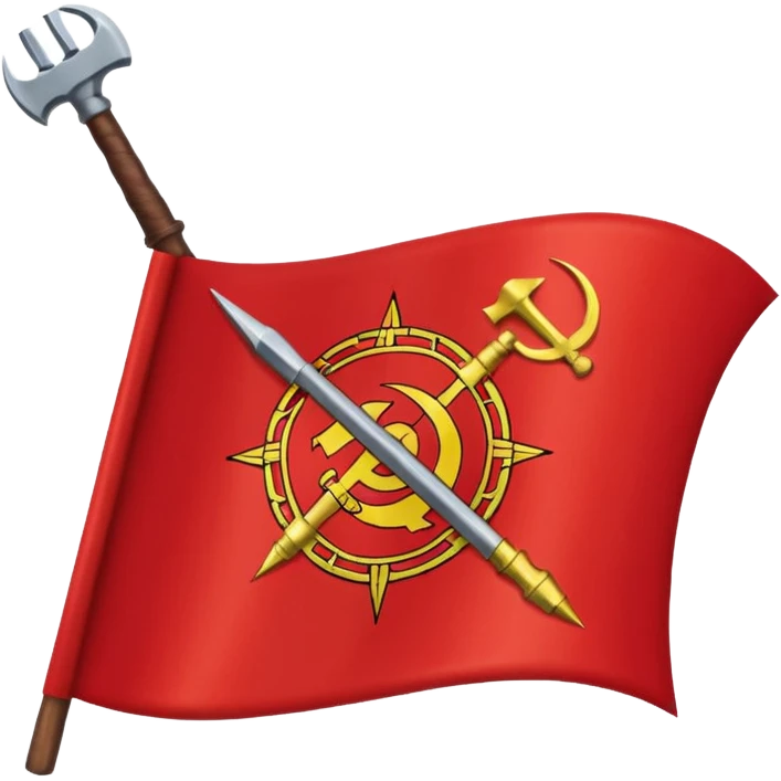 Communist germany flag emoji