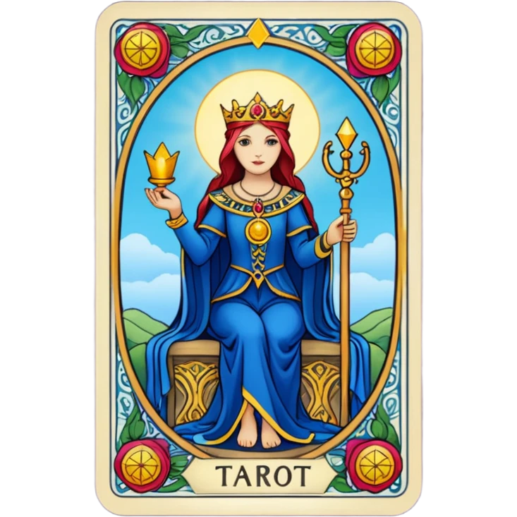 Карта таро emoji