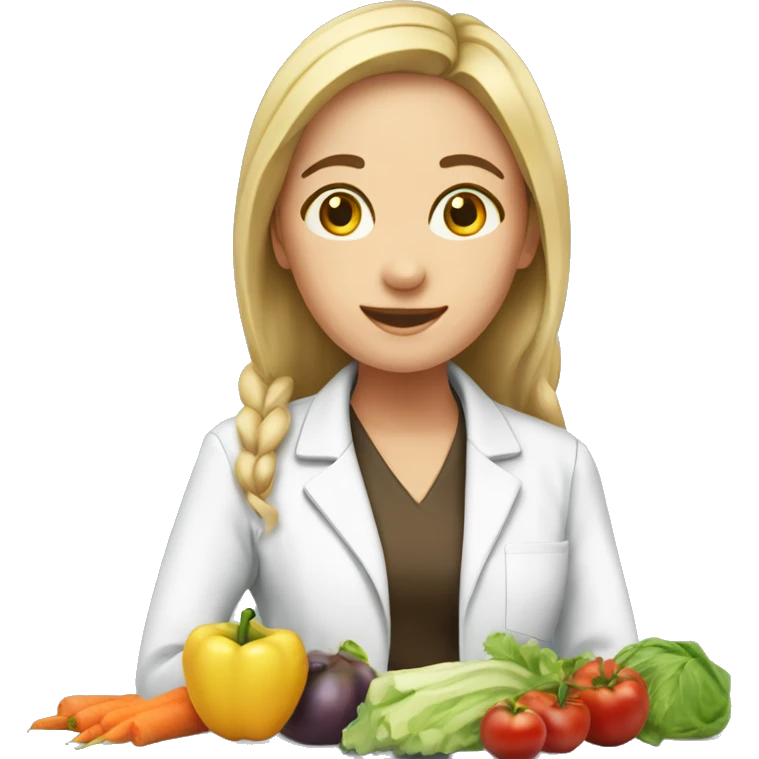 nutricionist student woman  emoji