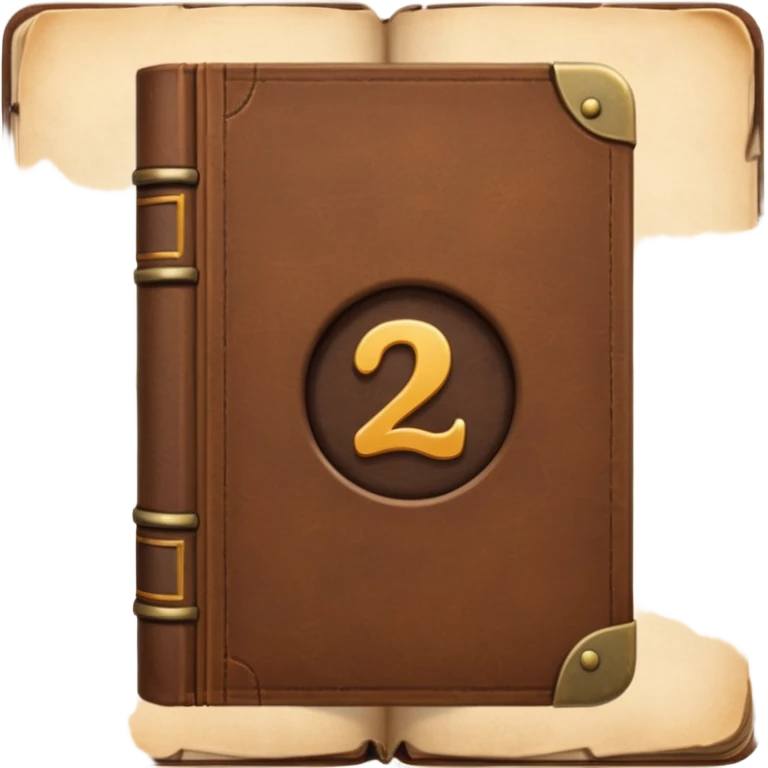 a book with "A2-B1" on its cover emoji