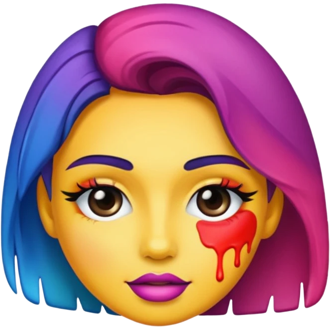 Maquillage emoji