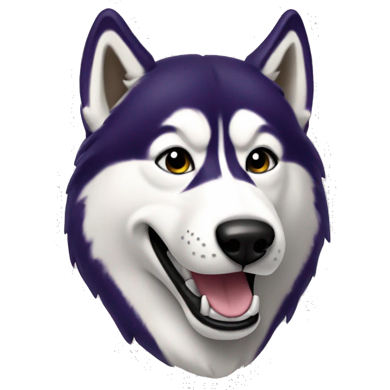 Uw husky  emoji