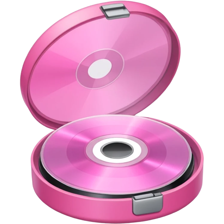 PINK CD in case  emoji