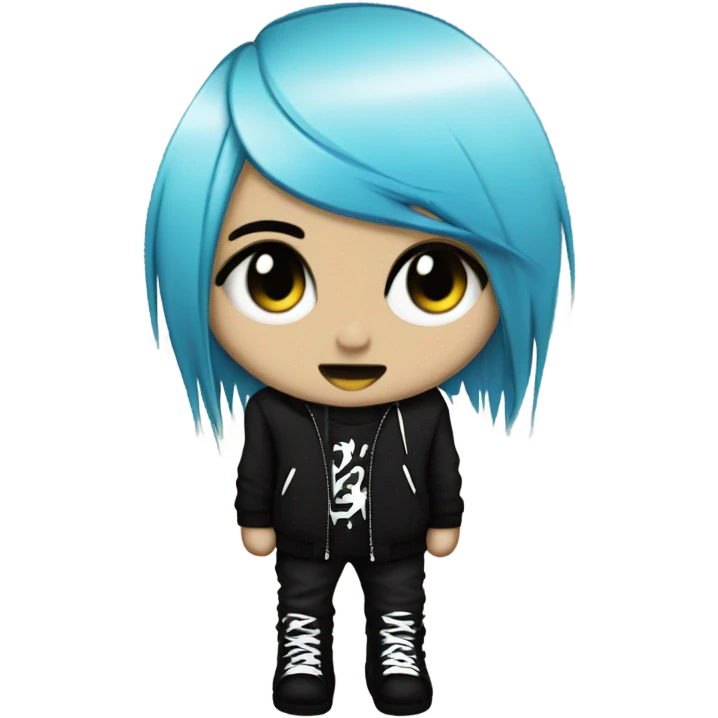 “Emo trap” graffiti goth punk emoji