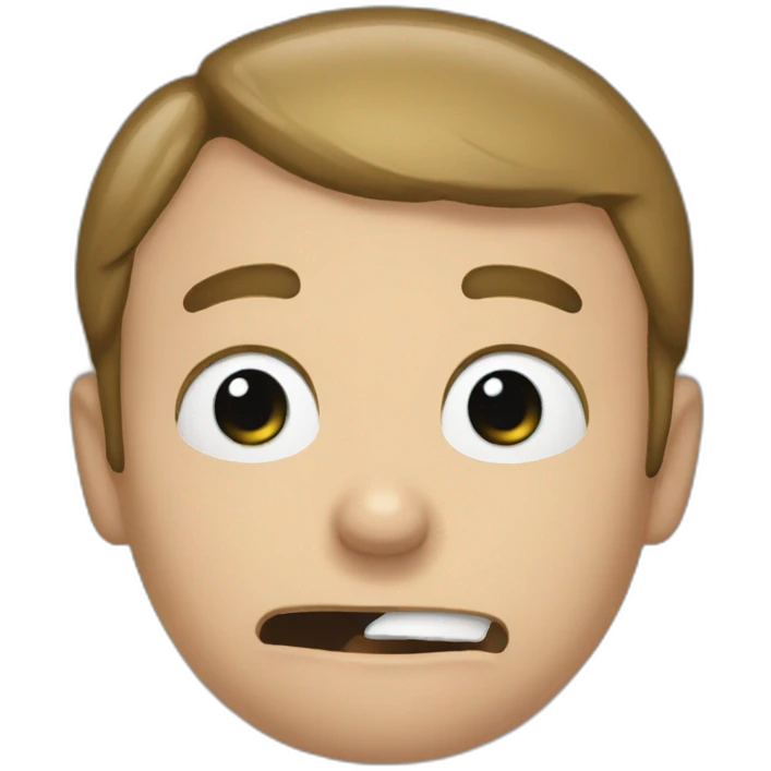 macron crying emoji