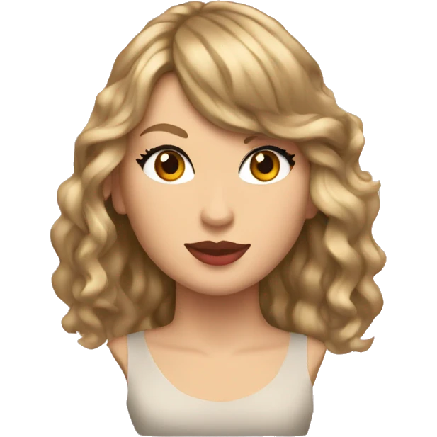 Taylor Swift in fearless emoji