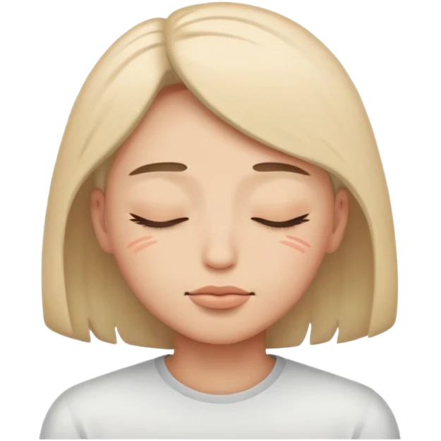 closed eyes emoji