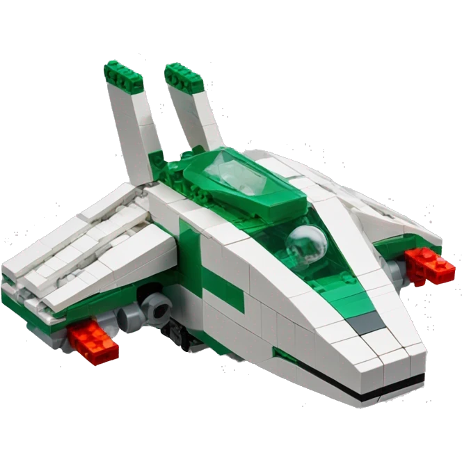 Lego.Planet Express spacecraft scion fr-s emoji