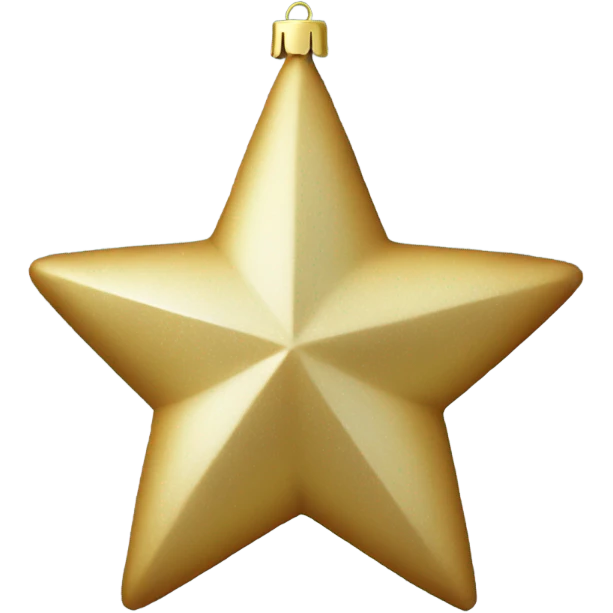 aestetic christmas decoration star emoji