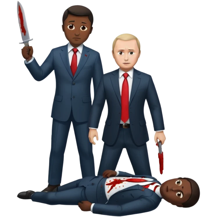 horror film zelensky kill putin emoji