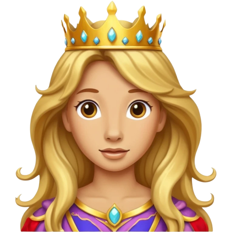 Horse princess emoji