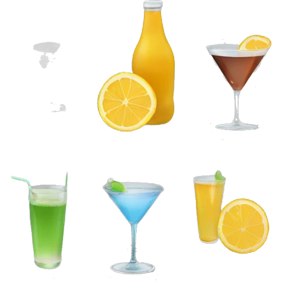 Drink tray emoji