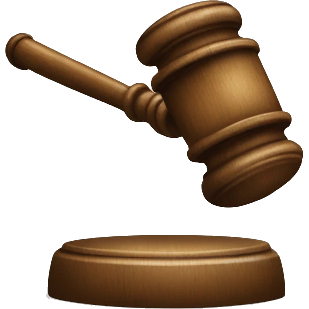 Create a gavel emoji emoji
