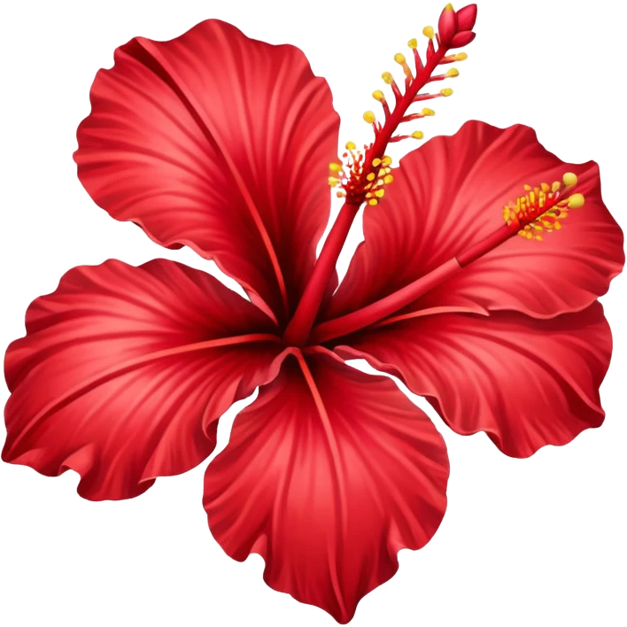 Hibiscus heart emoji
