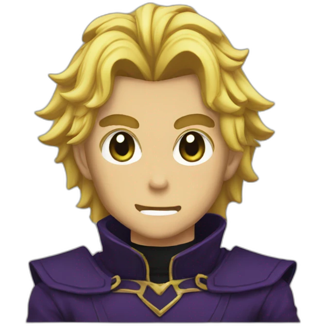 Dio brando aesthetic emoji