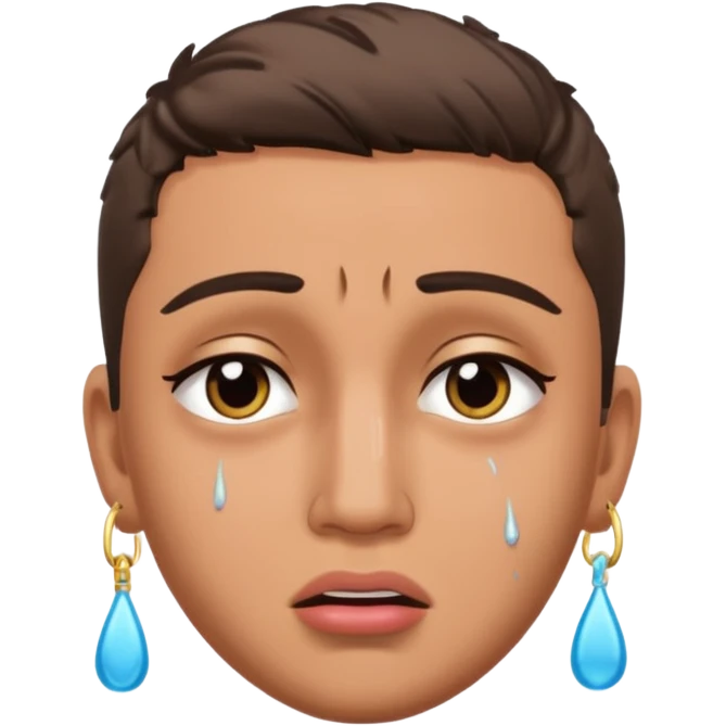 Buda from love island crying emoji