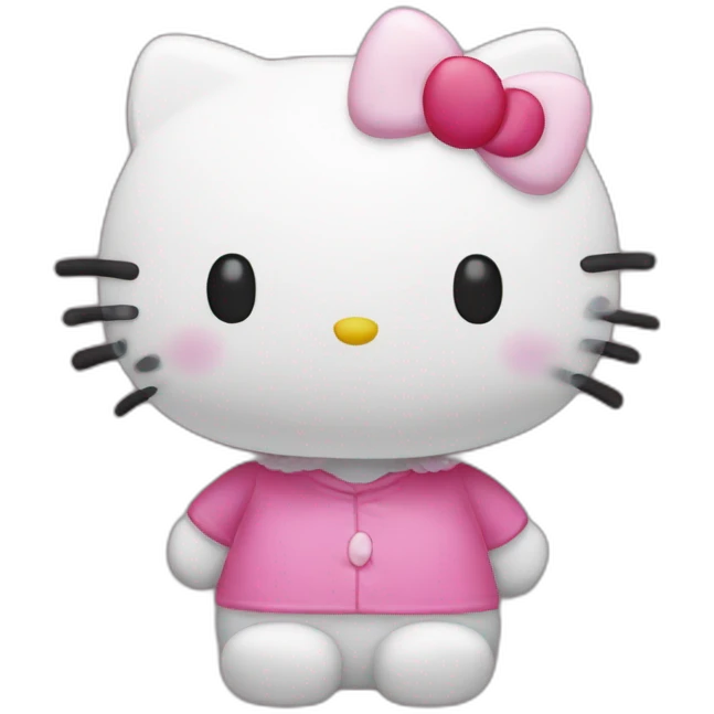 Hello kitty emoji