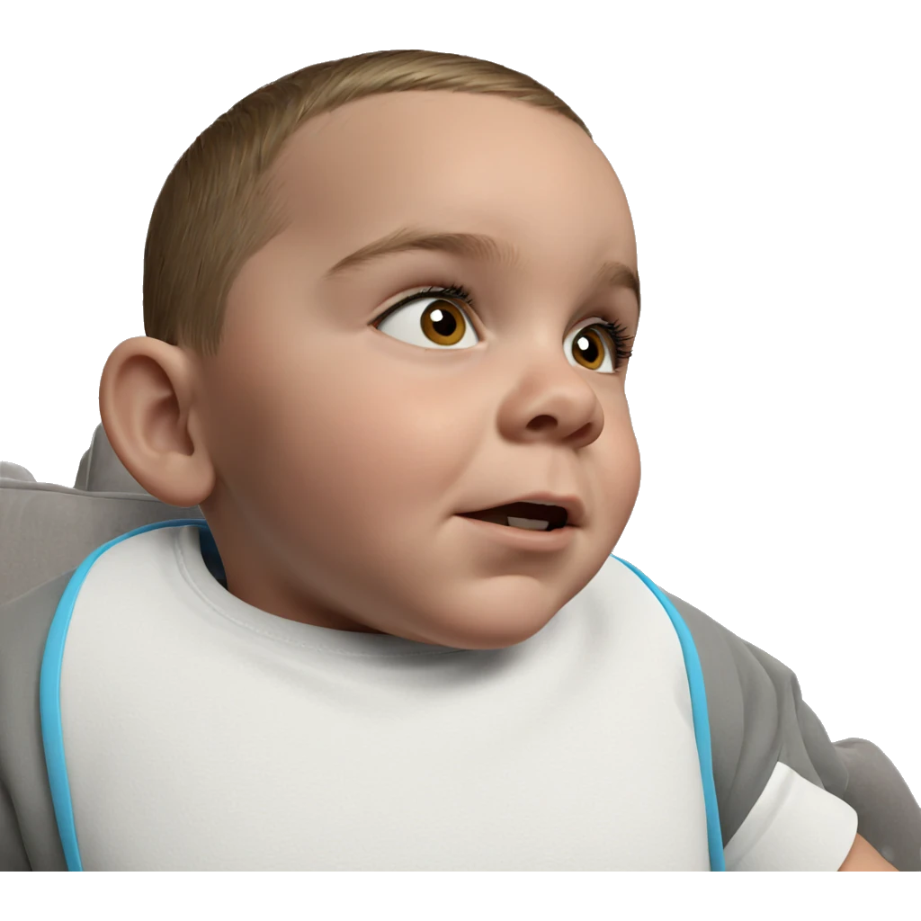 brown haired boy with buzz cut emoji