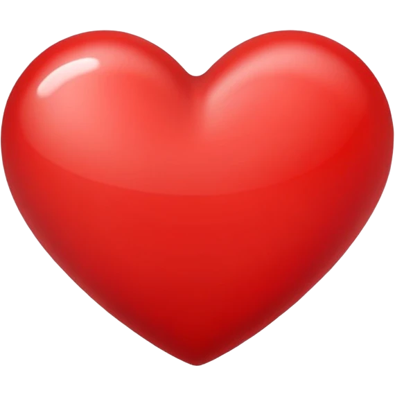 red heart emoji