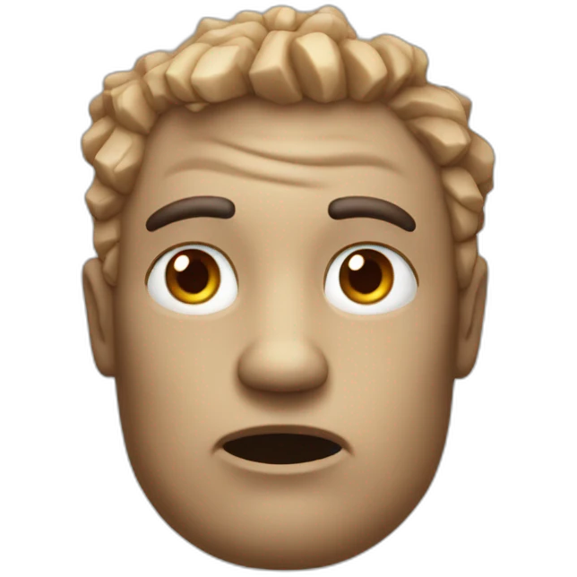 petrified emoji