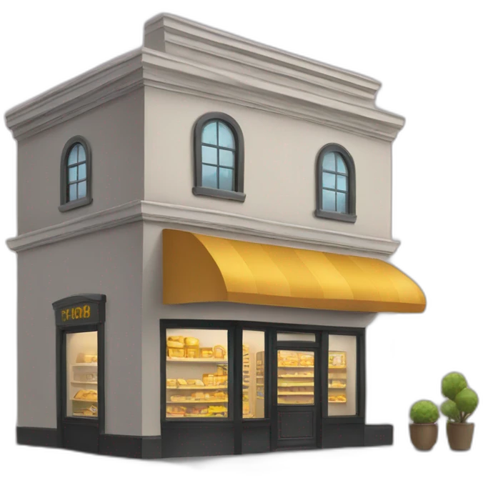 Store building emoji