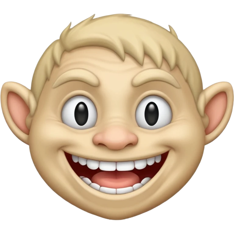 Troll face emoji