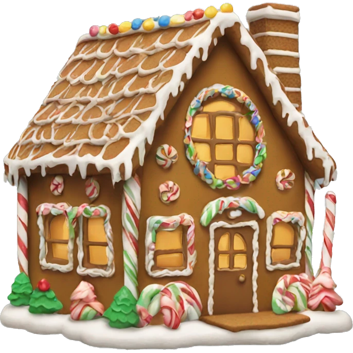 Gingerbread house  emoji