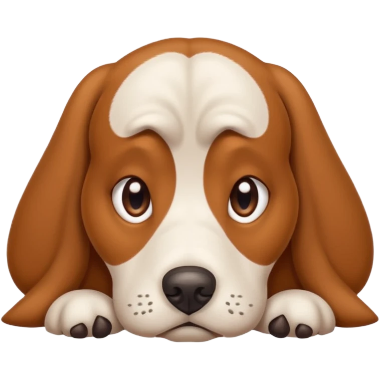 bored dog emoji