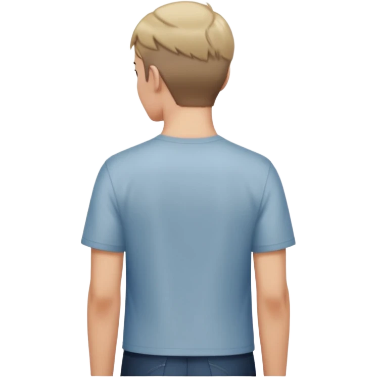 person standing view from the back emoji