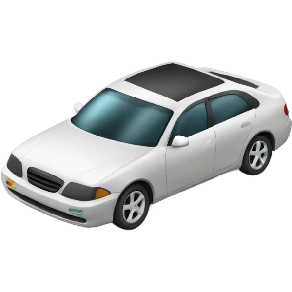 Car with sunglasses  emoji