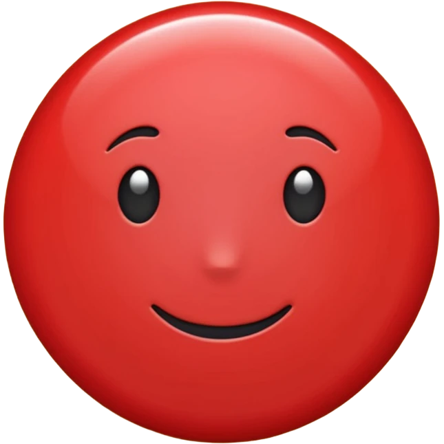 Red colour ok  simple emoji emoji