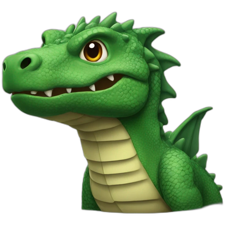 Dragon de Komodo emoji