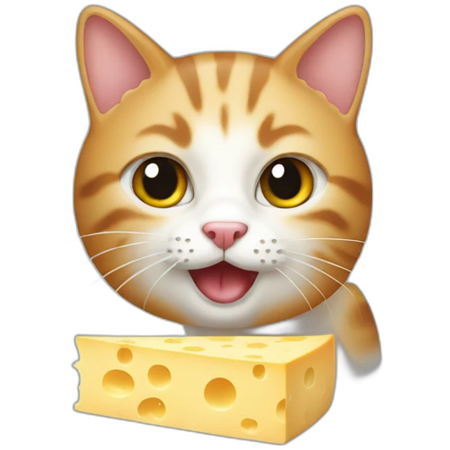 cat cheese emoji