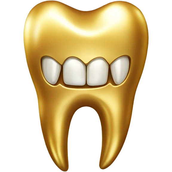 Gold tooth emoji