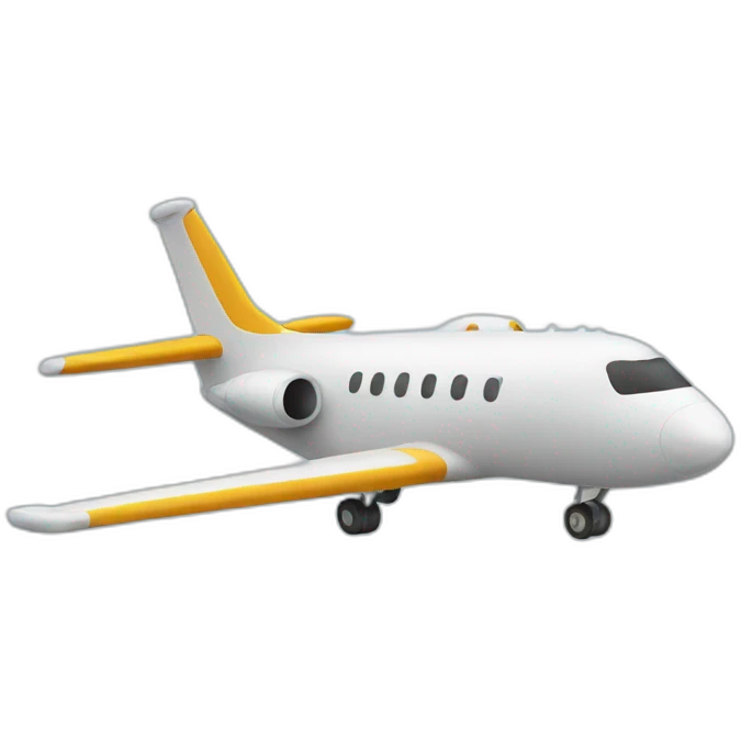 A plane emoji