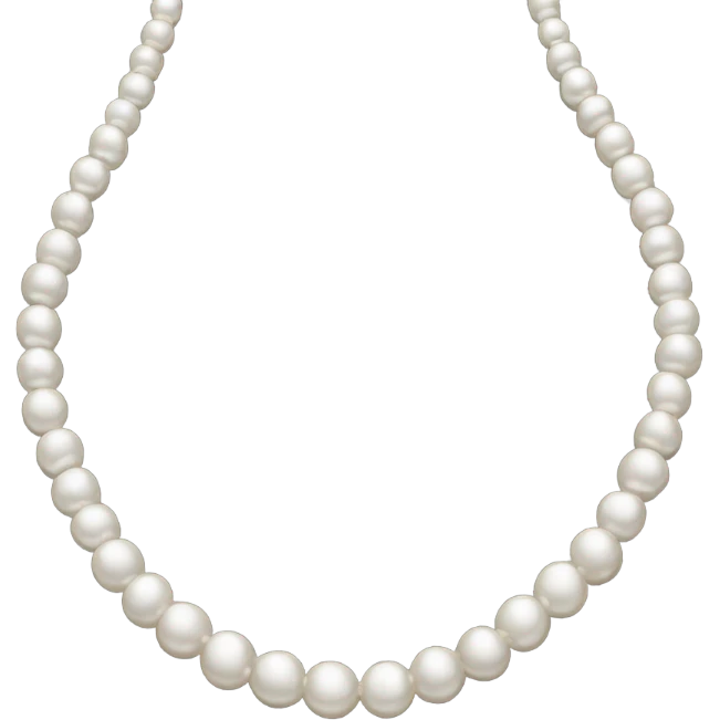 Pearl necklace  emoji