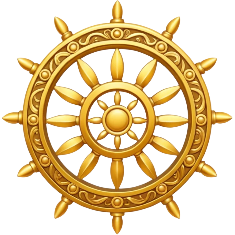 dharma wheel emoji