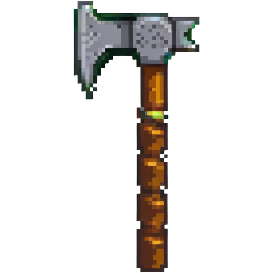 Minecraft pickaxe emoji