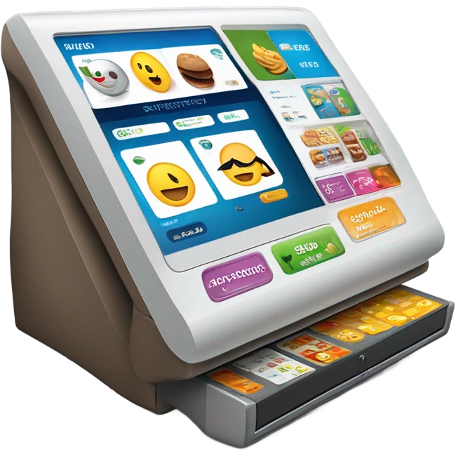 POS system and ecommerce emoji