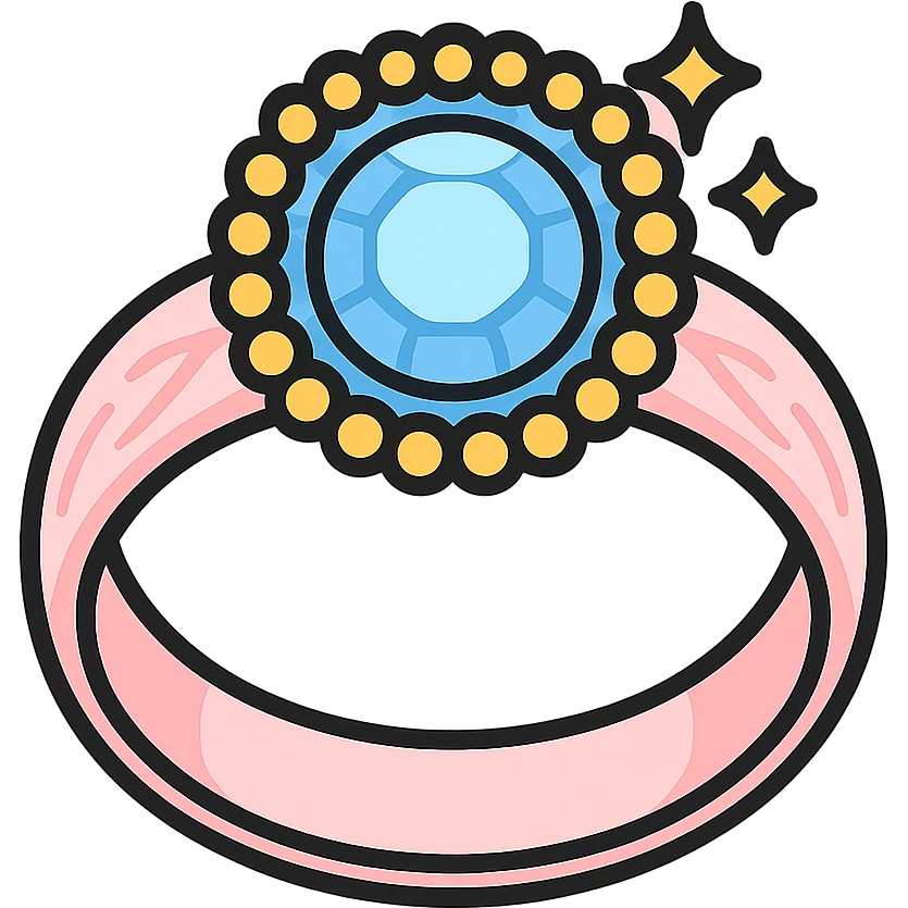 white gold halo ring with soft pink shading and little feathers carved in the ring, elegant style, glowing effect emoji
