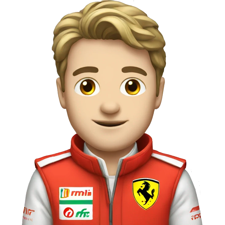 Formula 1 ferrari emoji