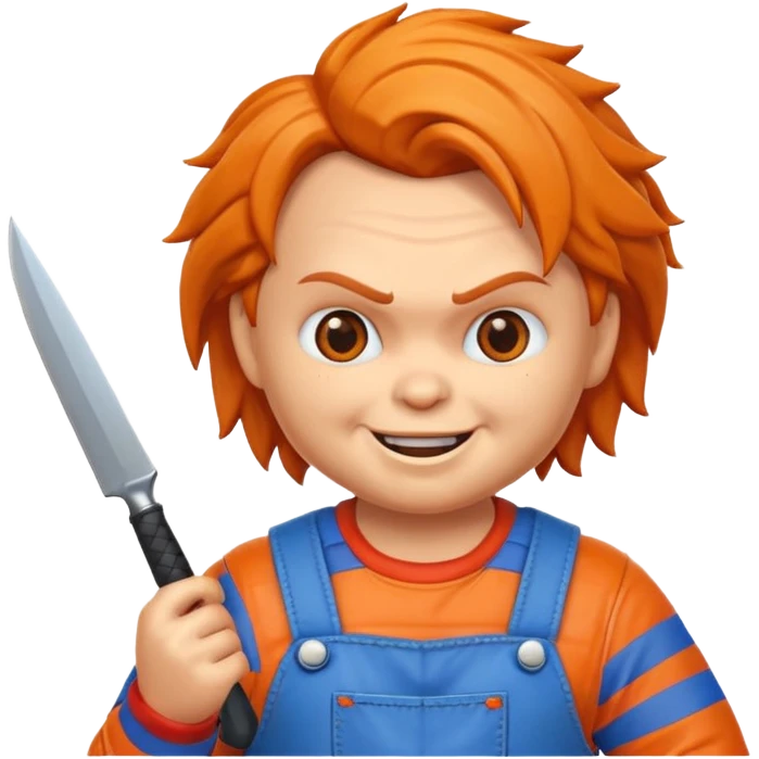 Un emojin de chuky emoji