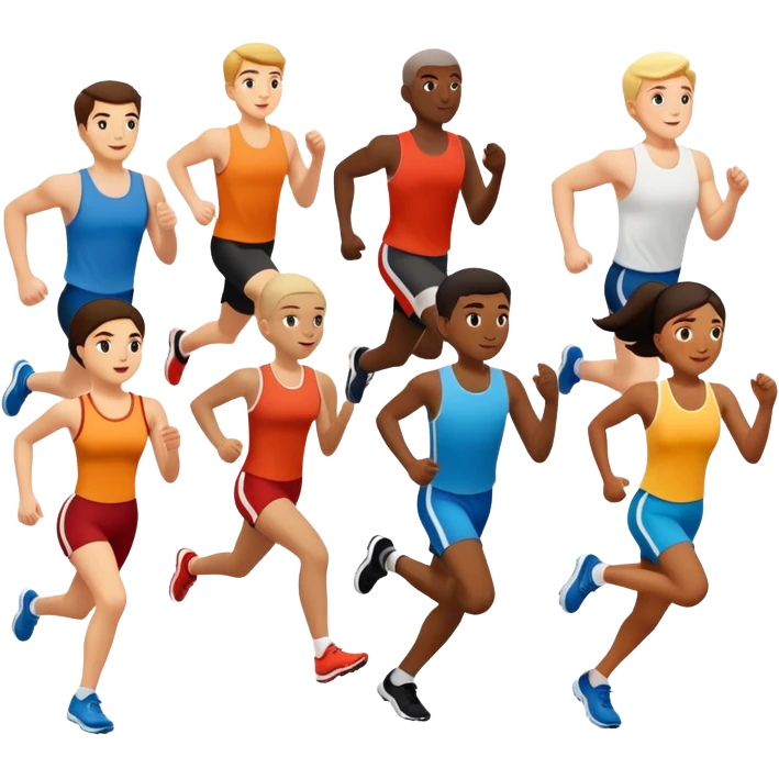 running group emoji