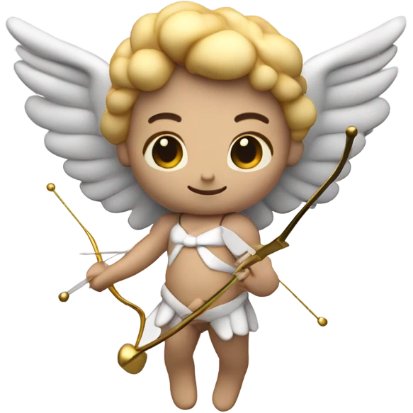 3d cupid charm simple emoji
